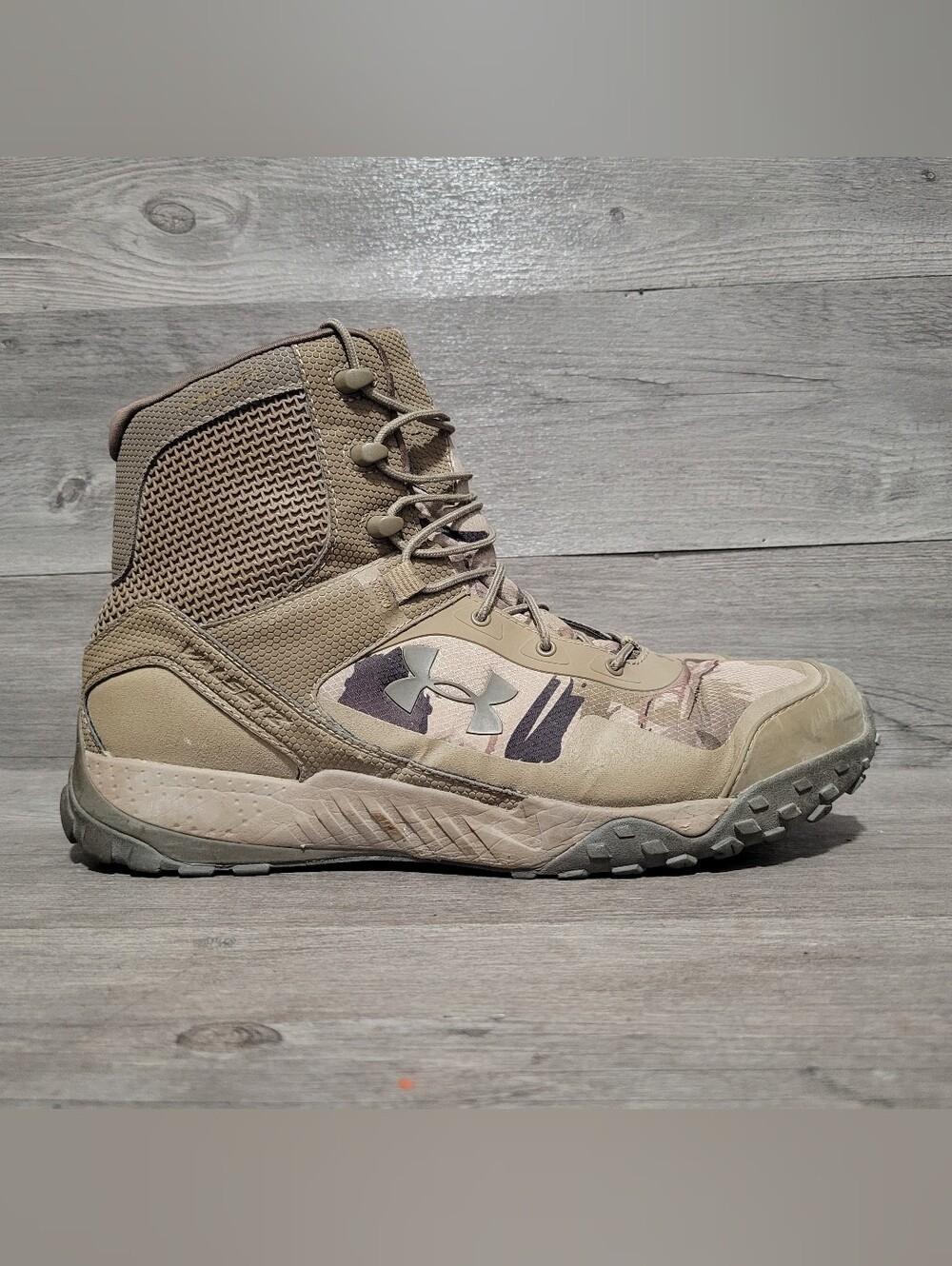 Under Armour Valsetz RTS 1.5 tactical boot Mens Size 12.5 Ridge Reaper Camo